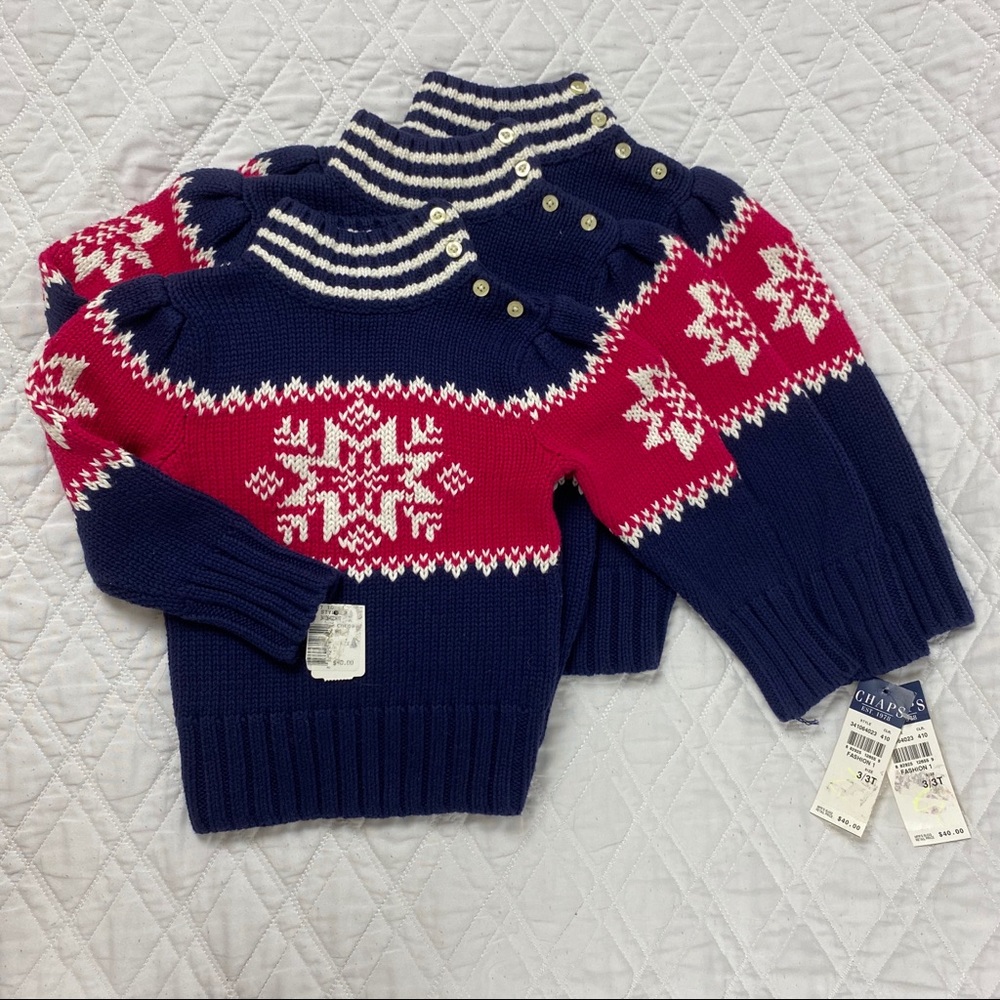 Chaps Girls Sweater